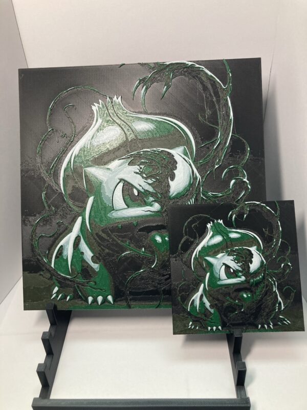 Venomized Bulbasaur Wall Art/Hueforge
