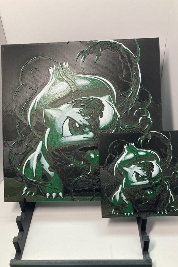 Venomized Bulbasaur Wall Art/Hueforge