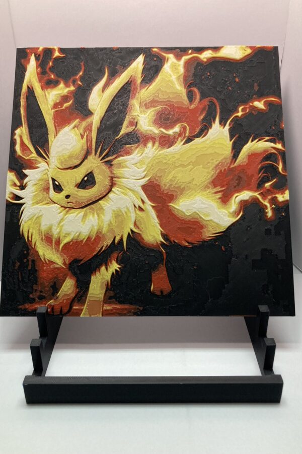 Flareon Wall Art/Hueforge