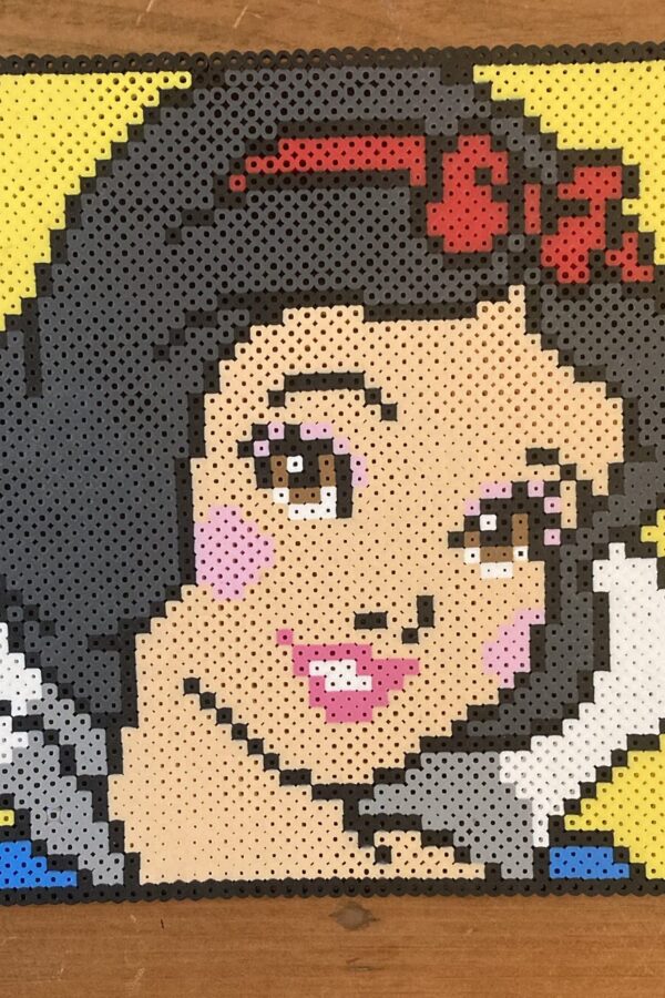 Snow White Portrait Perler Bead