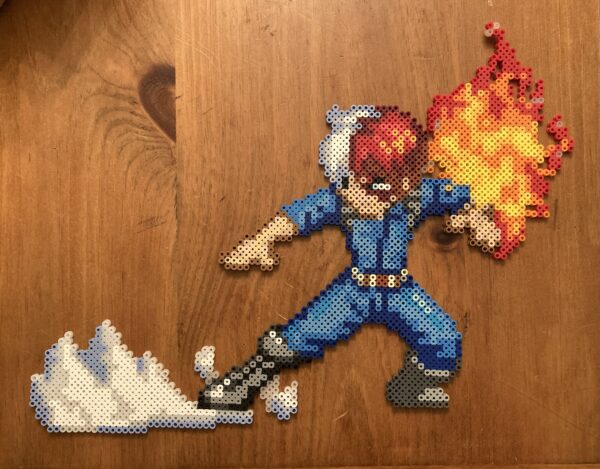 Shoto Todoroki Perler Bead