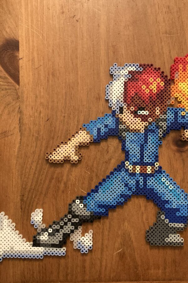 Shoto Todoroki Perler Bead