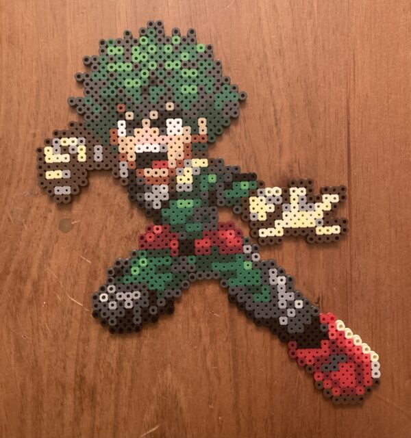 Izuku Midoriya My Hero Academia Perler Bead