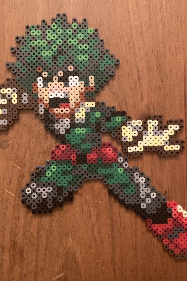 Izuku Midoriya My Hero Academia Perler Bead