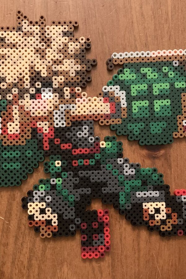 Bakugo My Hero Academia Perler Bead