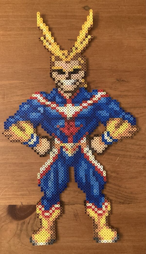 All Might My Hero Academia Perler Bead