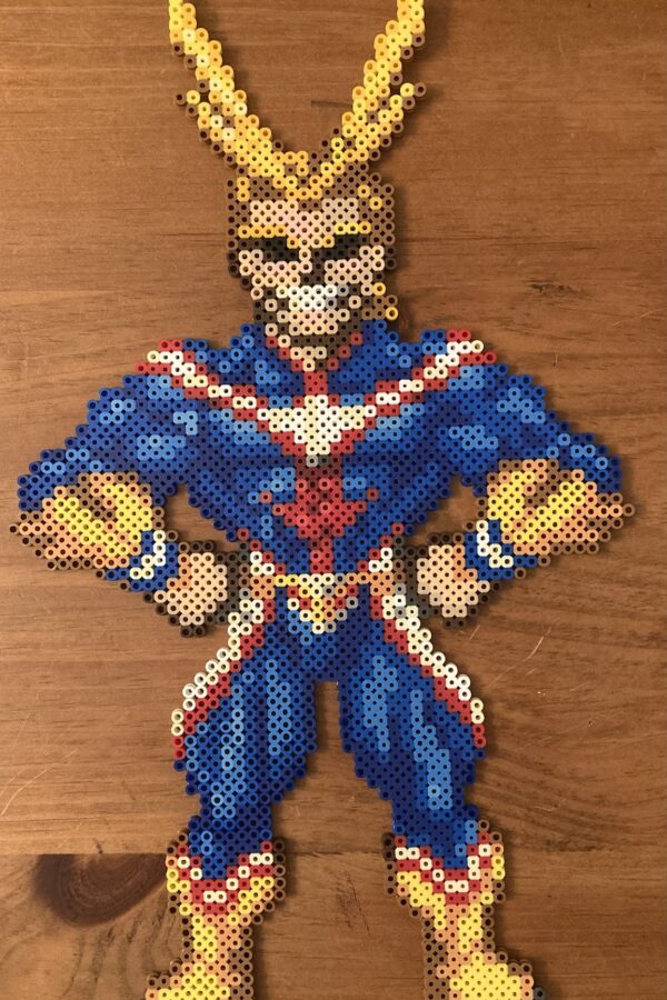 All Might My Hero Academia Perler Bead
