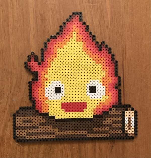 Calcifer Howl's Moving Castle Perler Bead