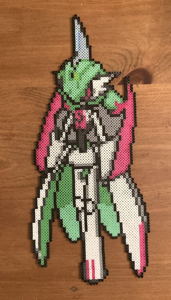 Iron Valiant Perler Bead