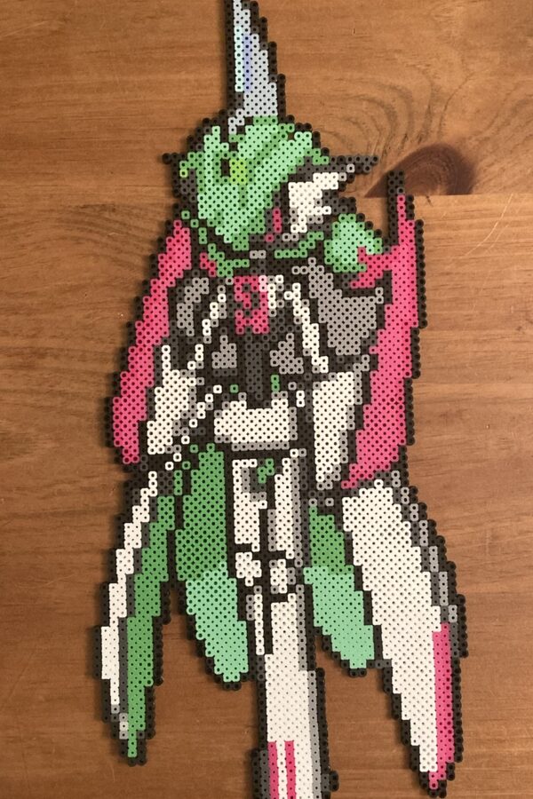 Iron Valiant Perler Bead
