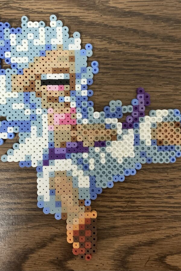 Gear 5 Monkey D. Luffy Perler Bead