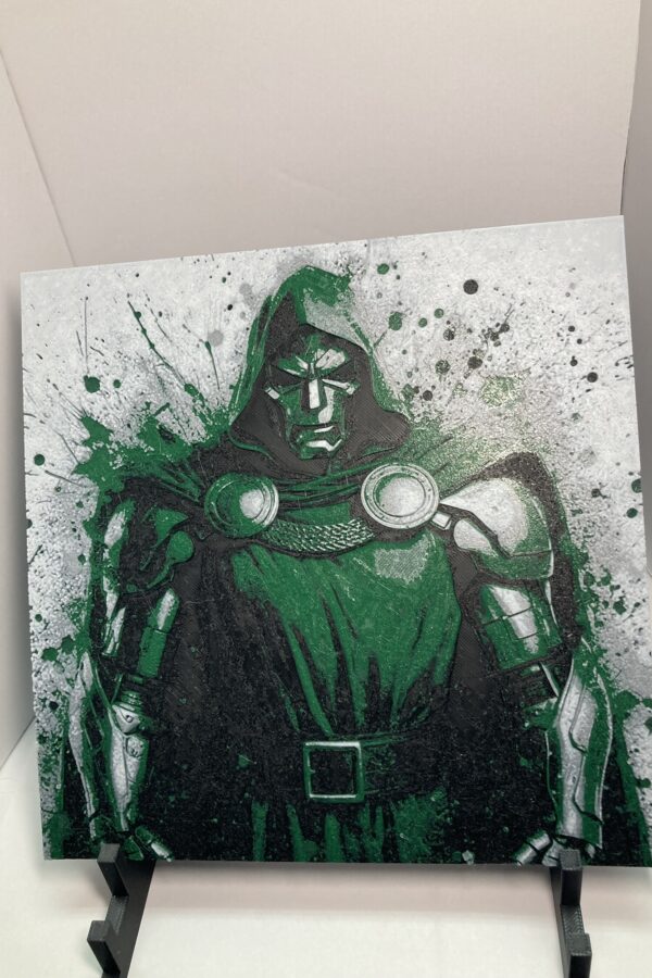 Dr. Doom Wall Art/Hueforge