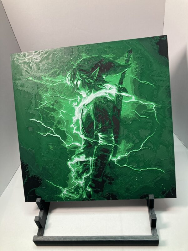 Legend of Zelda Link Wall Art/Hueforge