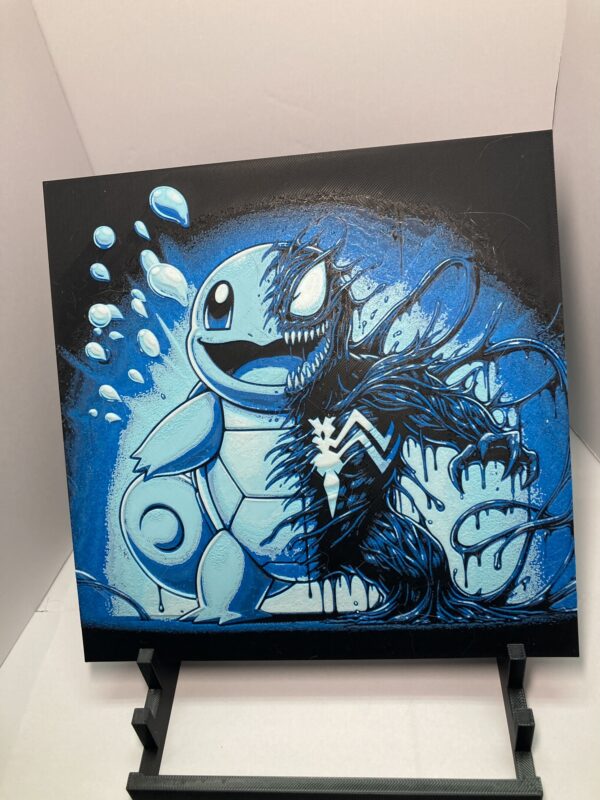 Venomized Squirtle Wall Art/Hueforge - Image 2