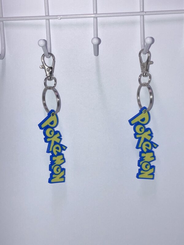 Pokemon Logo Keychain