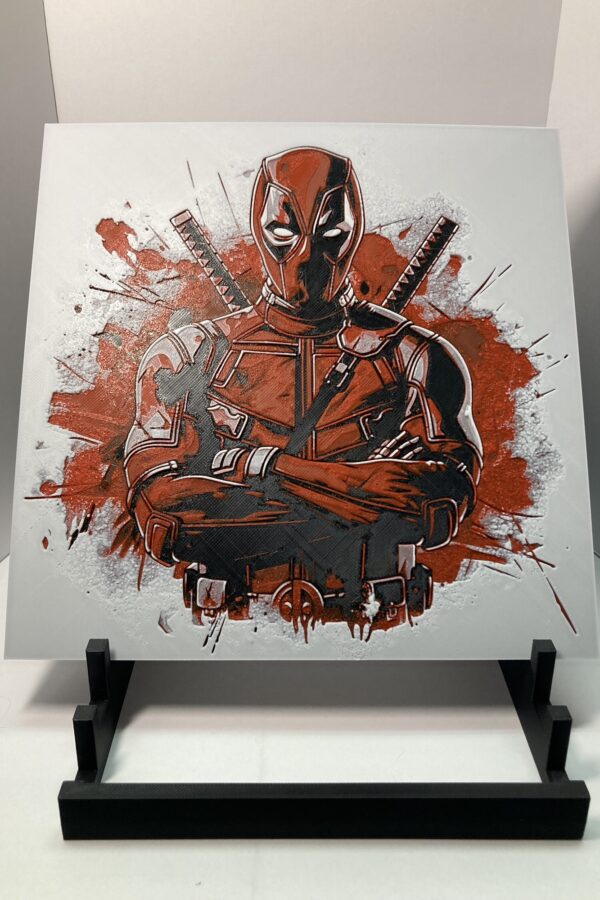 Deadpool Wall Art/Hueforge