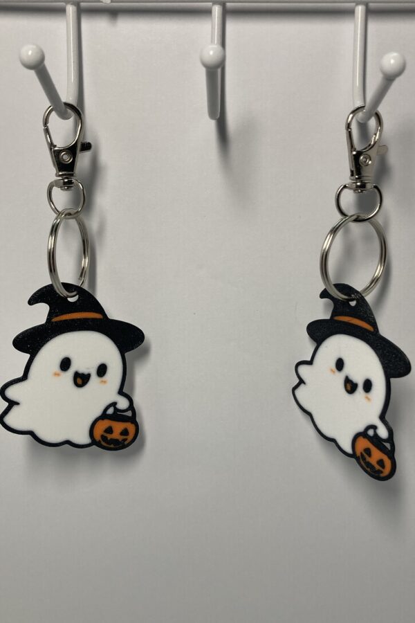 Chibi Ghost Keychain