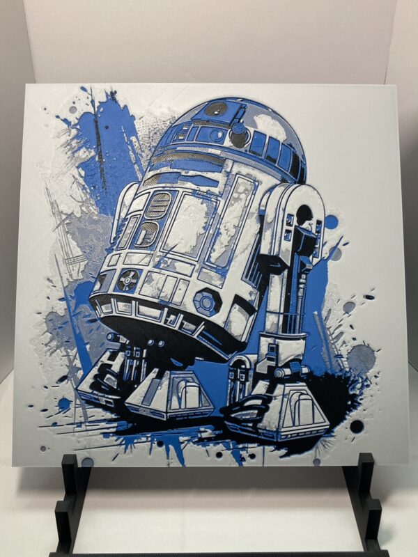 R2D2 Star Wars Wall Art/Hueforge