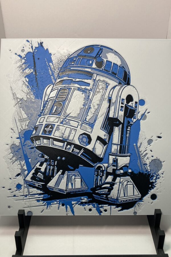 R2D2 Star Wars Wall Art/Hueforge