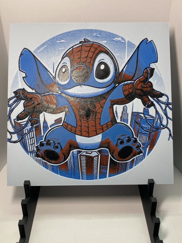 Spiderman Stitch Wall Art/Hueforge
