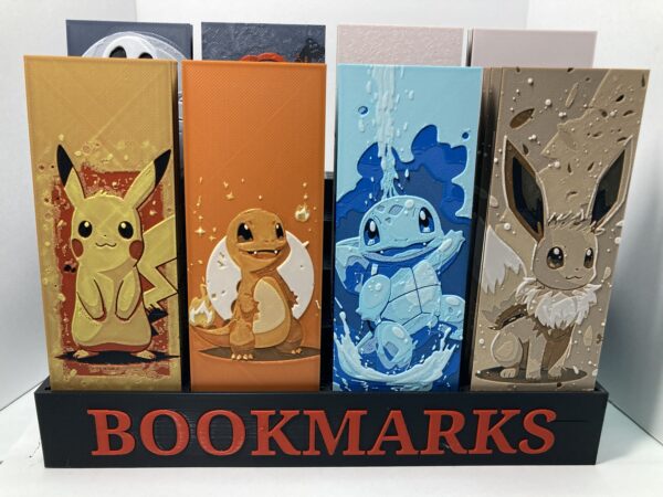 Pokémon Bookmarks Set 1 Art/Hueforge