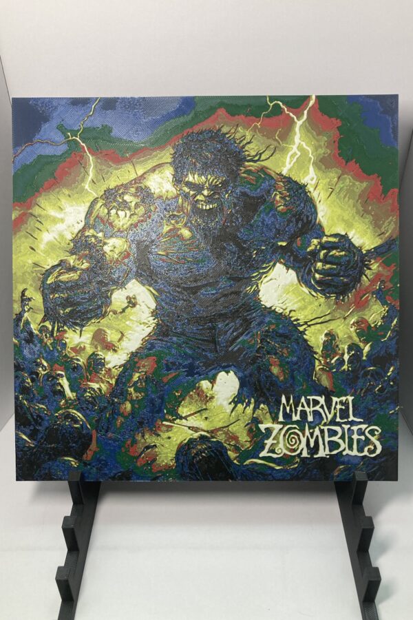 Marvel Zombies Hulk Wall Art/Hueforge