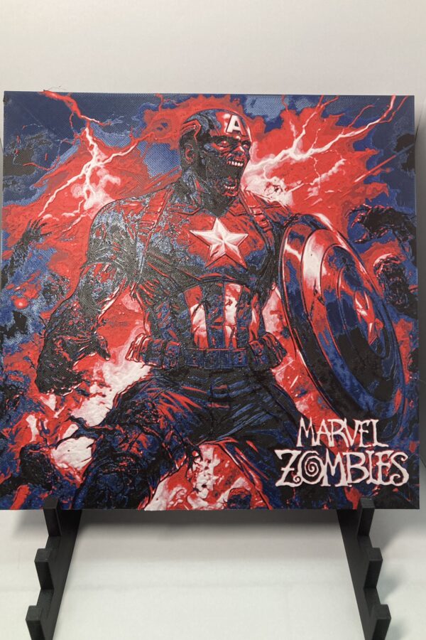 Marvel Zombies Captain America  Wall Art/Hueforge