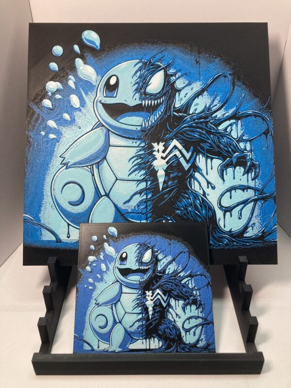 Venomized Squirtle Wall Art/Hueforge