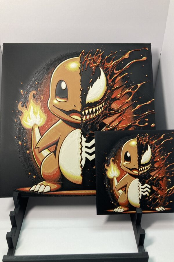 Venomized Charmander Wall Art/Hueforge
