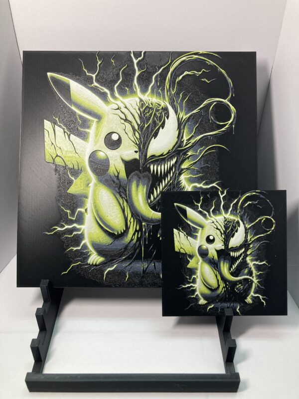 Venomized Pikachu Wall Art/Hueforge