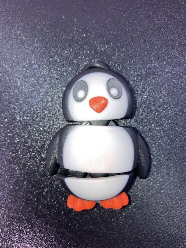 Flexi Penguin Keychain - Image 2