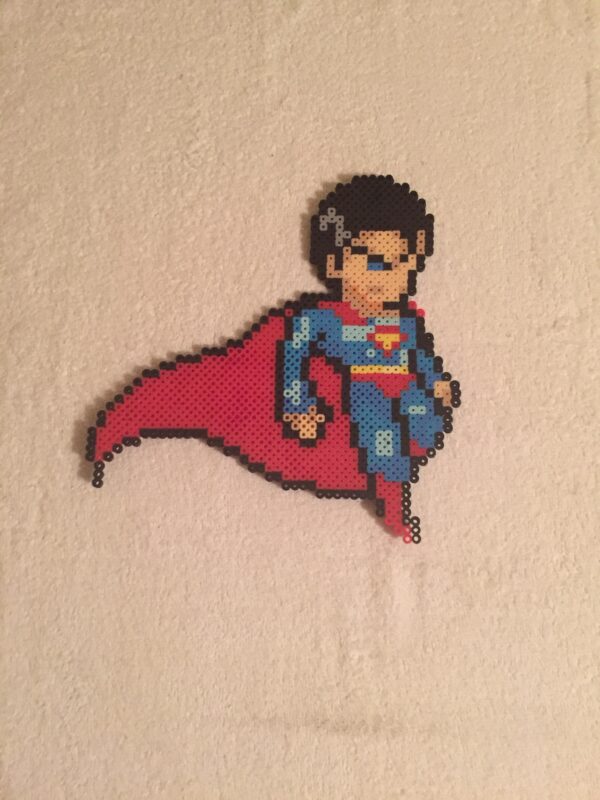Superman Perler Bead