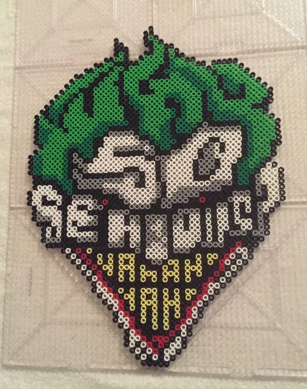 Joker Why So Serious Perler Bead