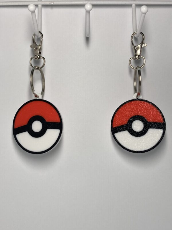 Pokeball Keychain