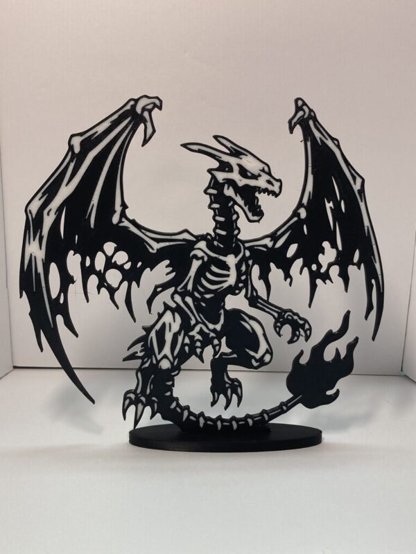 Halloween Charizard with Stand 2D Desk/Wall Art