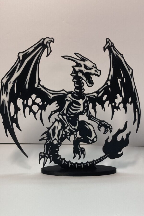 Halloween Charizard with Stand 2D Desk/Wall Art