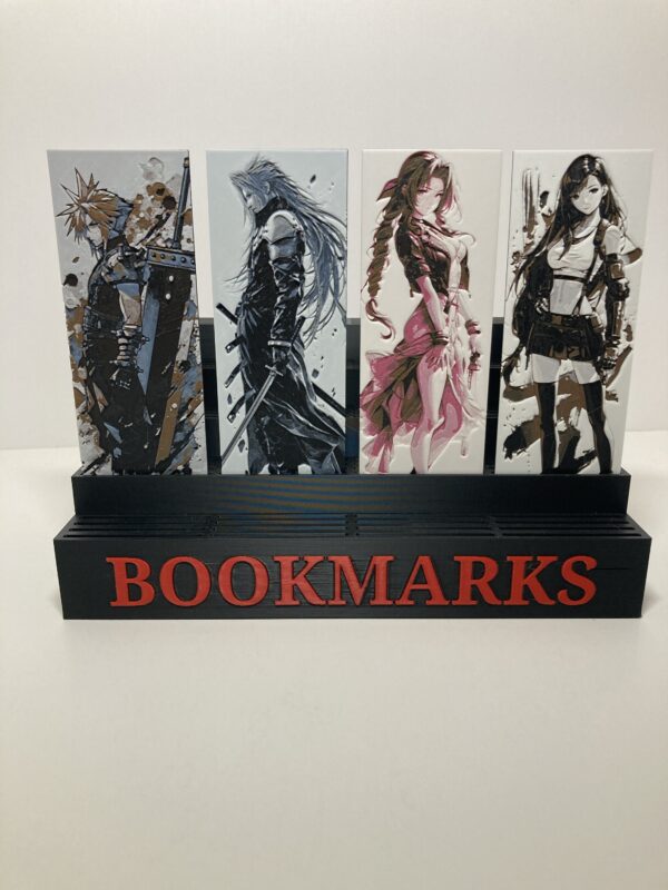 Final Fantasy 7 Bookmarks Art/Hueforge