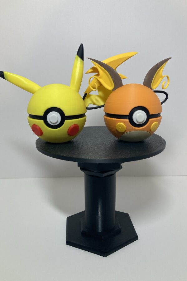 Pikachu/Raichu Themed Pokeball