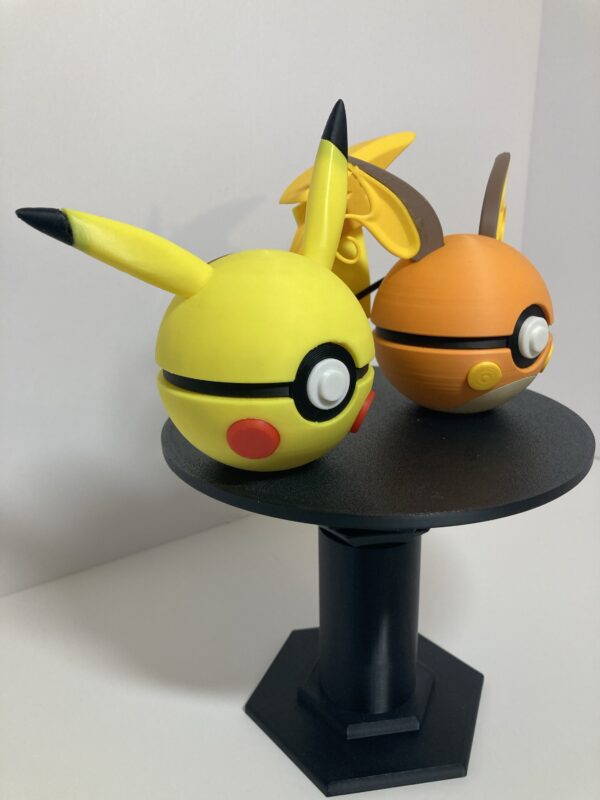 Pikachu/Raichu Themed Pokeball - Image 3