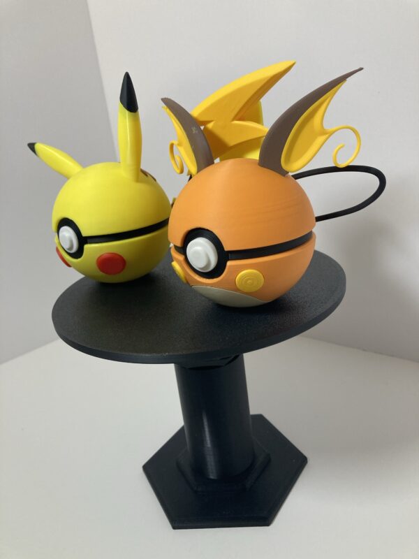 Pikachu/Raichu Themed Pokeball - Image 2