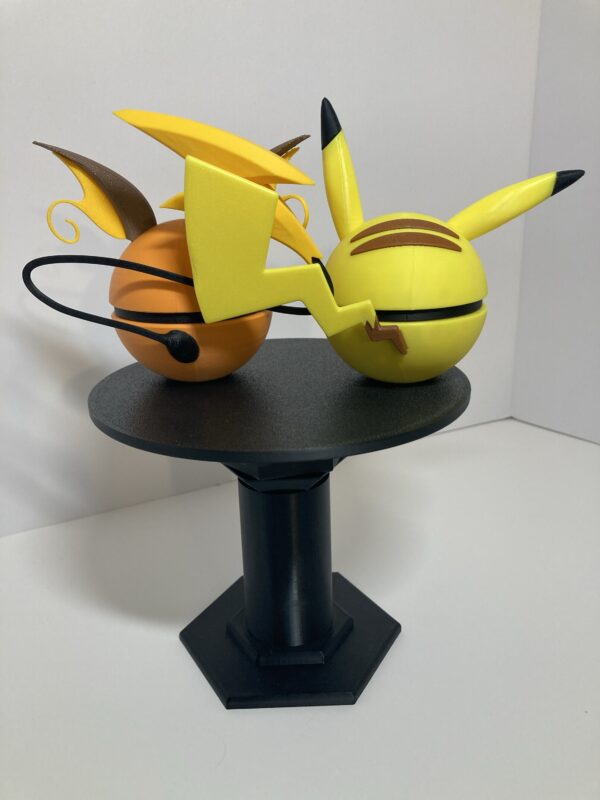 Pikachu/Raichu Themed Pokeball - Image 4