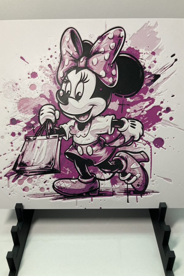 Minnie Mouse Wall Art/Hueforge