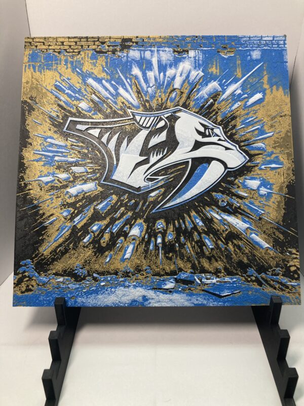Nashville Predators Wall Art/Hueforge - Image 2