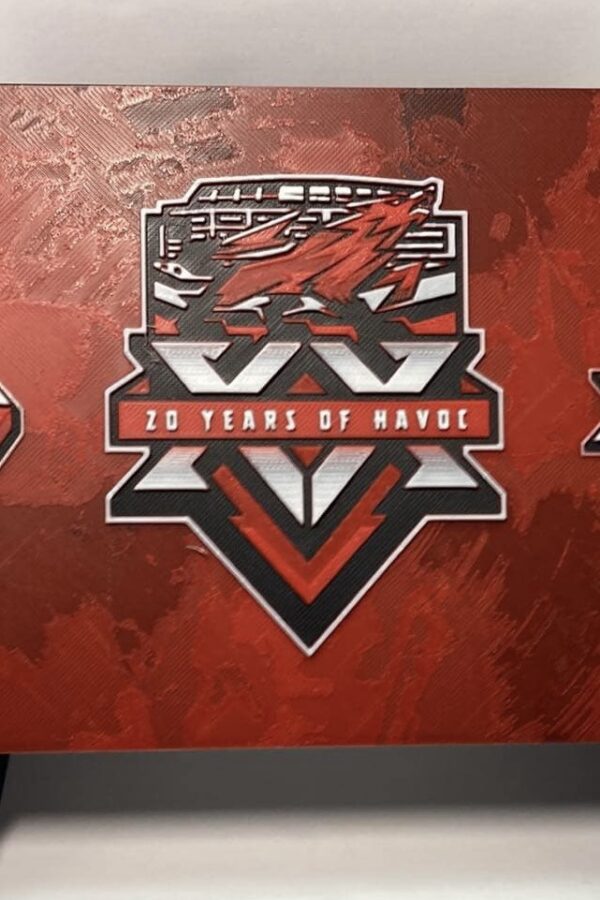 Huntsville Havoc Hockey 20 Year Wall Art/Hueforge