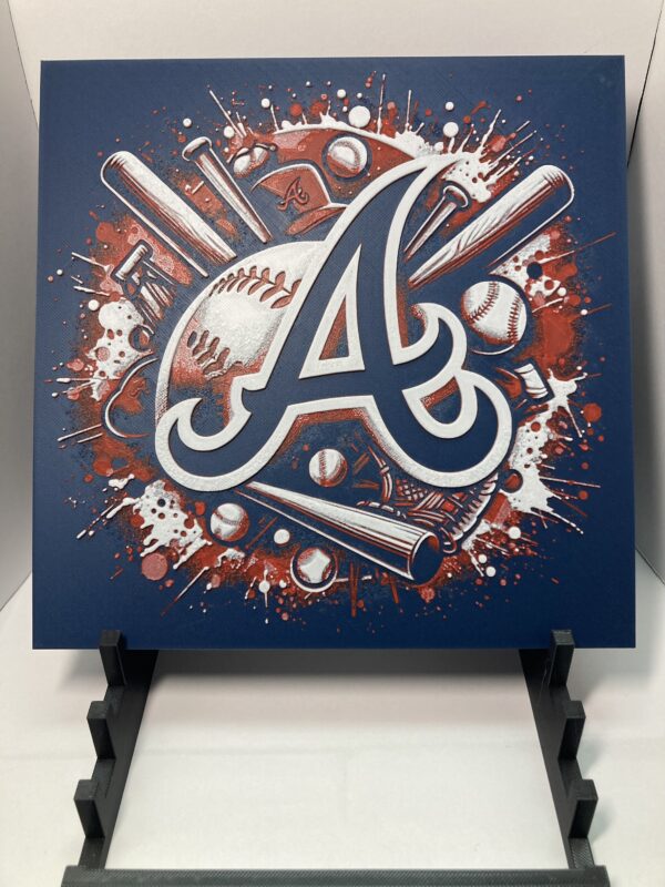 Atlanta Braves Wall Art/Hueforge