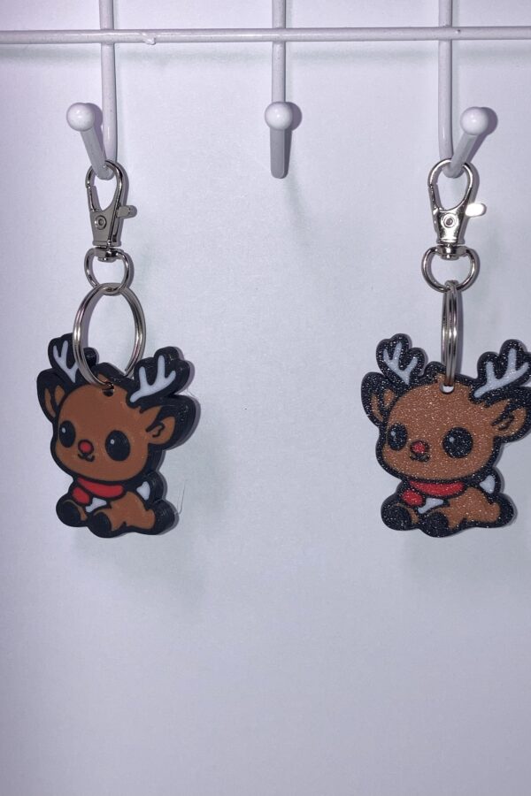 Reindeer Keychain