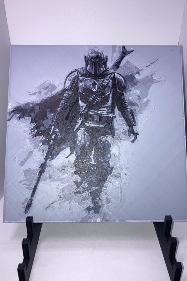 Mandalorian Wall Art/Hueforge
