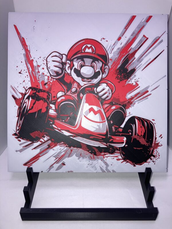 Mario Mario Kart Wall Art/Hueforge
