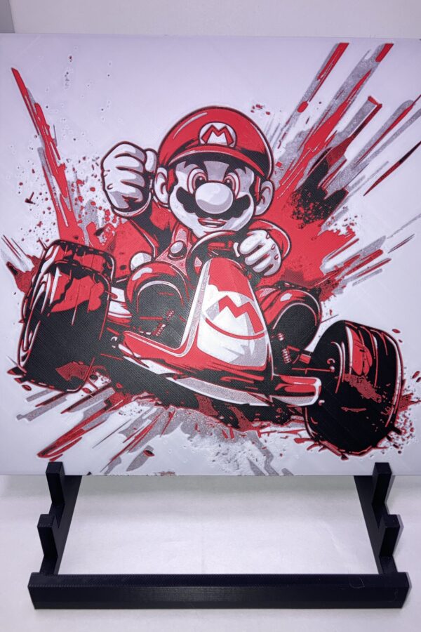 Mario Mario Kart Wall Art/Hueforge