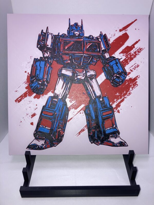 Optimus Prime Wall Art/Hueforge